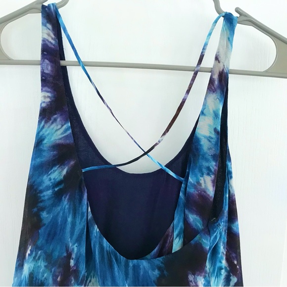 ✴️Rory Beca 100% Silk Layered Watercolor Top, SzXS, NWT - Picture 6 of 8